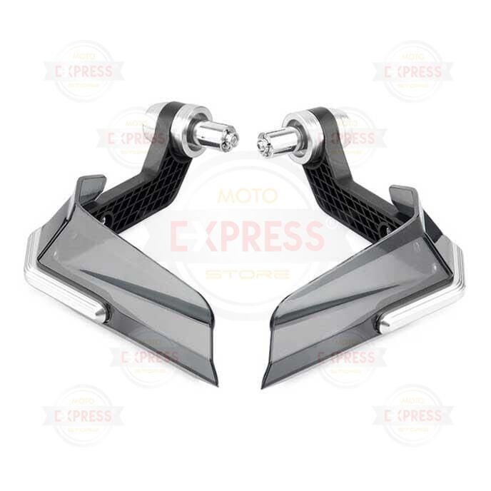 Universal Motosiklet Elcik Manet Koruma Rüzgarlık Krom Renk