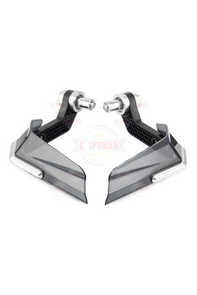 Universal Motosiklet Elcik Manet Koruma Rüzgarlık Krom Renk