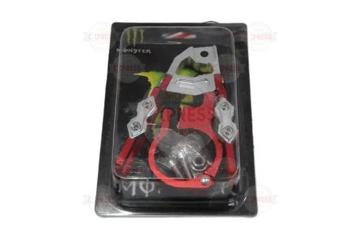 Halat Kıskacı Alüminyum Kırmızı Universal