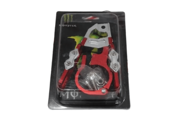 Halat Kıskacı Alüminyum Kırmızı Universal