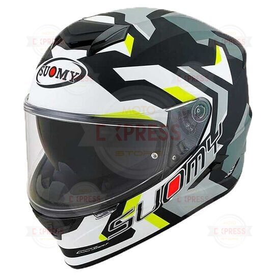 Suomy Stellar Kask Swıft Mat Beyaz Sarı XL