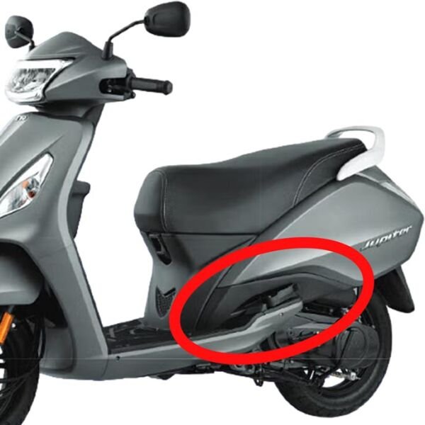 Tvs Jupiter110 2016-2024 Sol Arka Sele Altı Basamak Plastiği Panzolotu Tabanı A