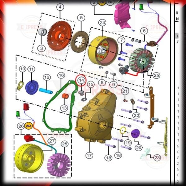 Tvs Raider125 Apache RTR200 Yağ Avans Tapası Vidası A