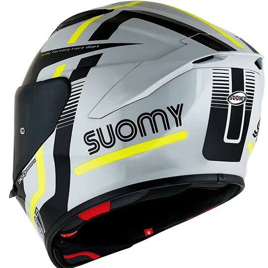 SUOMY TRACK-1 KASK NINETY SEVEN GREY-YELLOW
