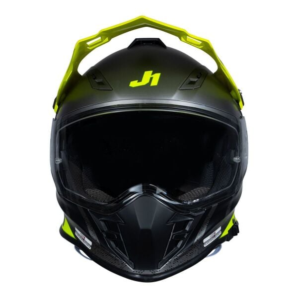 Just1 J34 Pro Outer Space Kapalı Motosiklet Kaskı Sarı