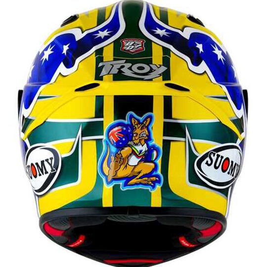 SUOMY TRACK-1 KASK TROY BAYLISS REPLICA 2005