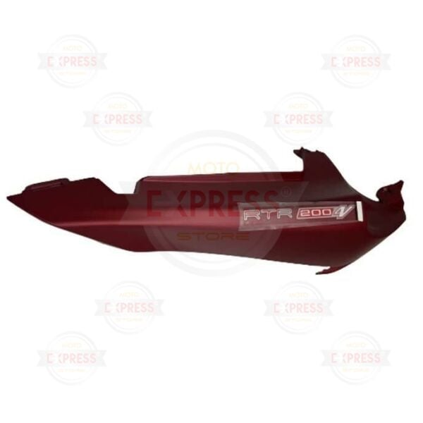 Tvs Apache RTR200 19-24 Sağ Arka Sele Altı Kuyruk Grenajı Paneli Mat Kırmızı A