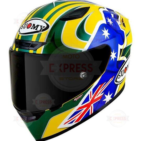 Suomy Track-1 Kask Troy Baylıss Replıca 2005 M