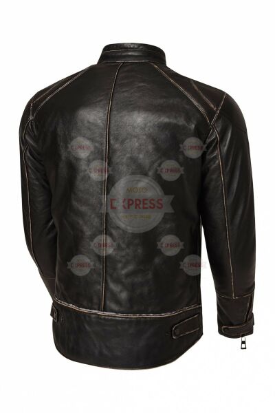 Vexo Vıntage Deri Mont Siyah