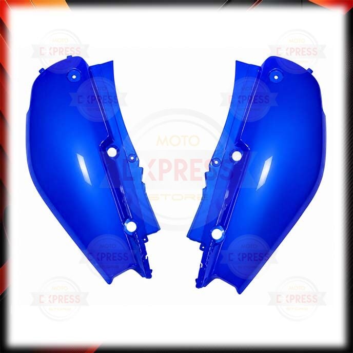 Yamaha Bws100 1998-2010 Sağ Sol Sele Altı Yan Kapak Grenajı Set Parlak Mavi Ys