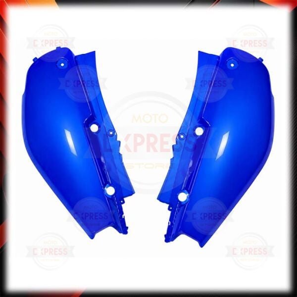 Yamaha Bws100 1998-2010 Sağ Sol Sele Altı Yan Kapak Grenajı Set Parlak Mavi Ys