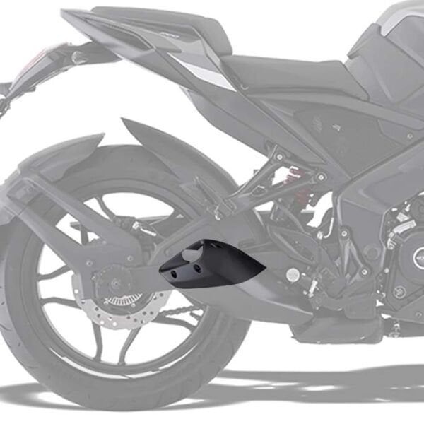 Bajaj Pulsar RS200 2015-2025 Egzoz Arka Muhafazası Koruması Ucu Kapağı Siyah A