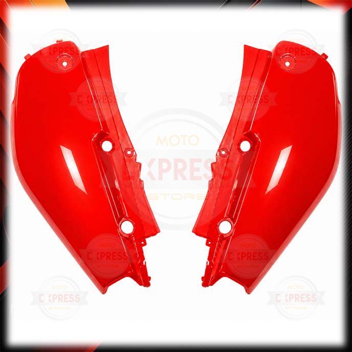 Yamaha Bws100 1998-2010 Sağ Sol Sele Altı Yan Kapak Grenajı Set Kırmızı Ys