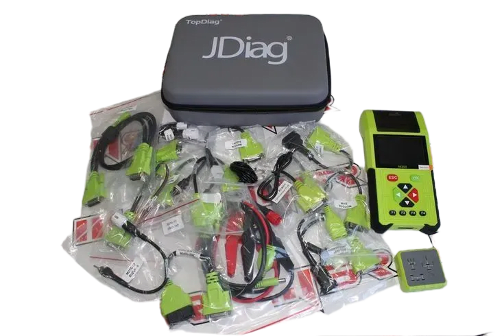 JDİAG M200 MASTER TÜRKÇE MOTOSİKLET ARIZA TESPİT CİHAZI 15 KABLO