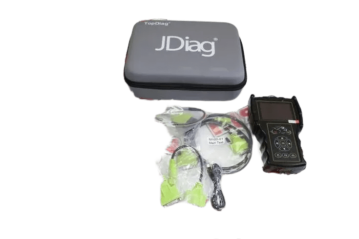 JDİAG M100 PRO  TÜRKÇE MOTOSİKLET ARIZA TESPİT CİHAZI UNIVERSAL 17 BAĞLANTI APARATLI