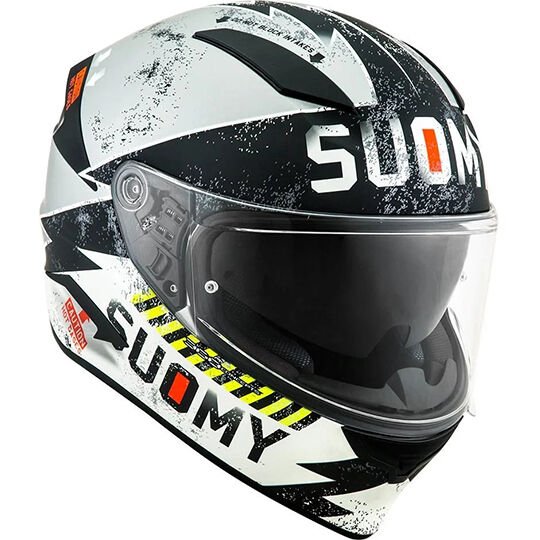 SUOMY SPEEDSTAR KASK PROPELLER MATT SILVER-BLACK