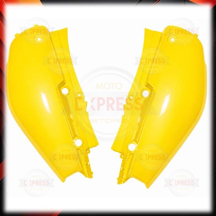 Yamaha Bws100 1998-2010 Sağ Sol Sele Altı Yan Kapak Grenajı Set Sarı Ys