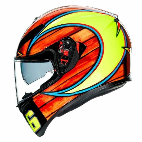 AGV K3 SV E2205 Rossi Mugello 2004 Kapalı Kask