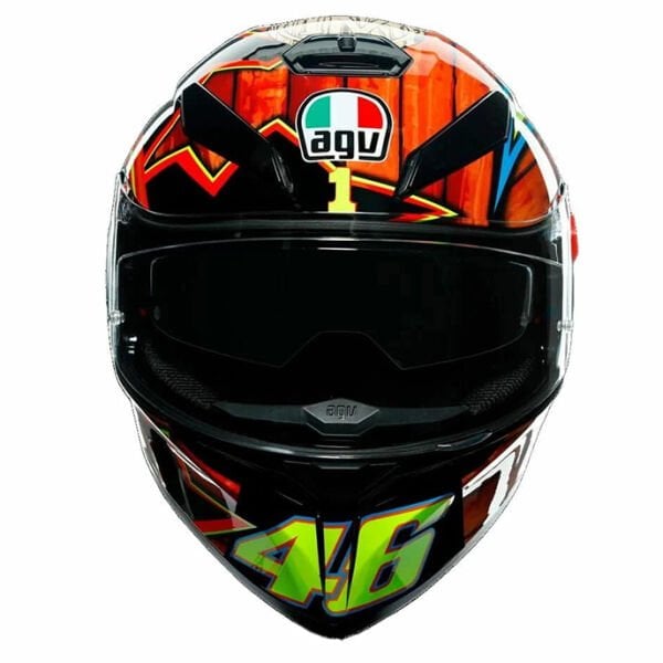 AGV K3 SV E2205 Rossi Mugello 2004 Kapalı Kask