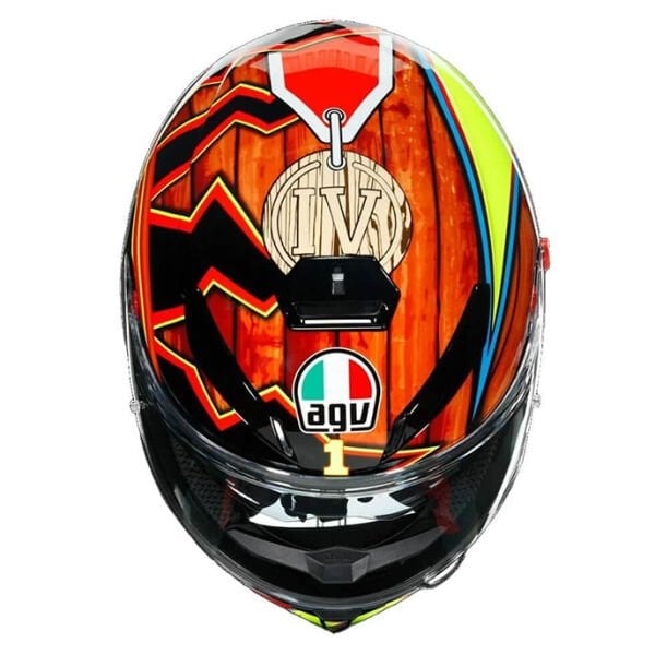 AGV K3 SV E2205 Rossi Mugello 2004 Kapalı Kask