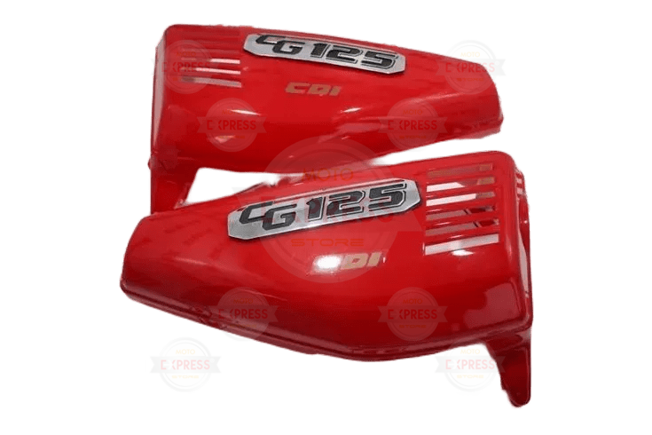 Cg 125 Kırmızı Yan Kapak Takımı Orj