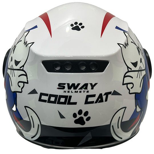 SWAY SW 814 COOL CAT White – Çocuk Kaskı