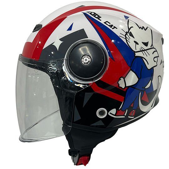 SWAY SW 814 COOL CAT White – Çocuk Kaskı