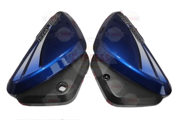 Bajaj Boxer 150 Yan Kapak Mavi Prc