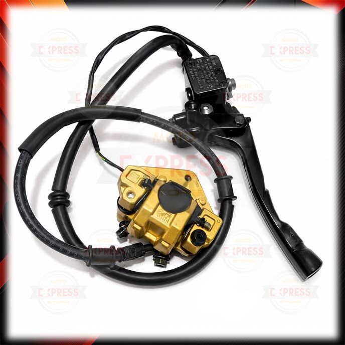 Yamaha Bws100 1998-2010 Ön Alt Üst Fren Merkezi Kaliperi Hortumu Set Ys
