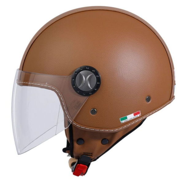 SWAY 701 BROWN DERİ KASK