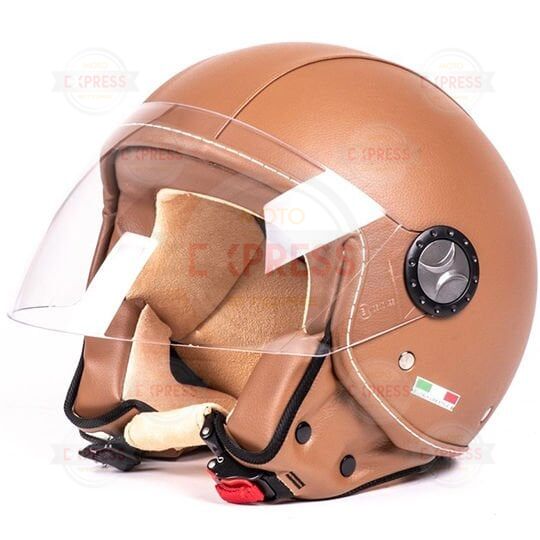Sway 701 Brown Deri Kask XL
