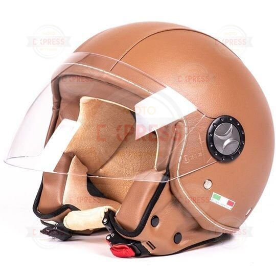 Sway 701 Brown Deri Kask XL