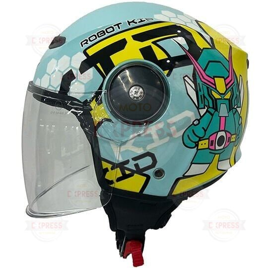 Sway Sw 814 Robot Kıd Light Blue – Çocuk Kaskı