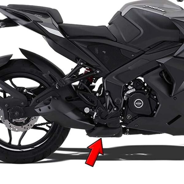 Bajaj Pulsar RS200 2015-2025 Egzoz Katalizör Muhafazası Kapağı Koruması Sacı