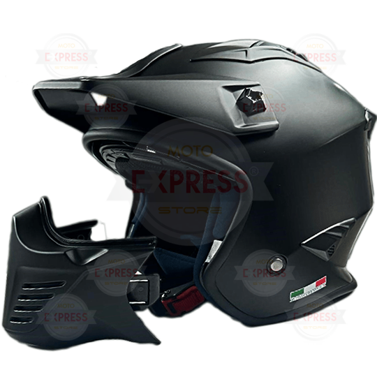 Sway 726X Tokyo Mat Black Kask XXL