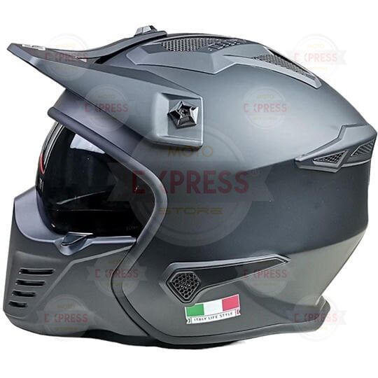Sway 726X Tokyo Mat Tıtanıum Kask XXL