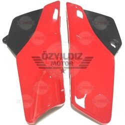 Moto Express YAN KAPAK DT125 KIRMIZI TK