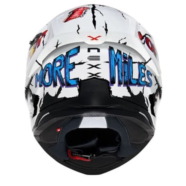 NEXX SX.100R HUNGRY MILES BEYAZ KASK