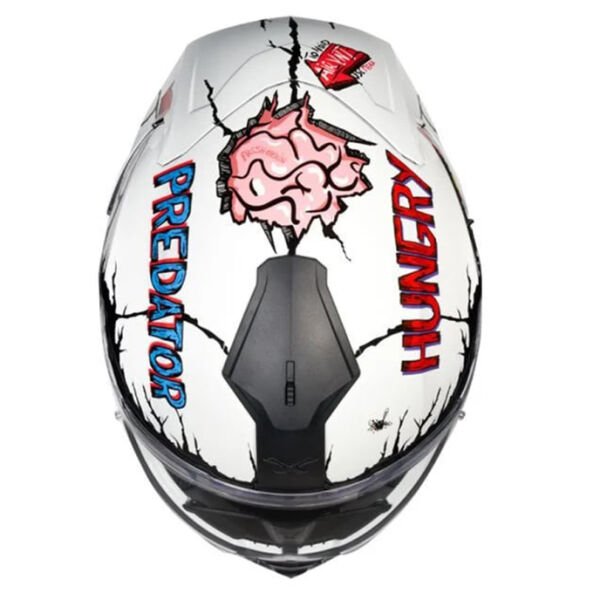 NEXX SX.100R HUNGRY MILES BEYAZ KASK