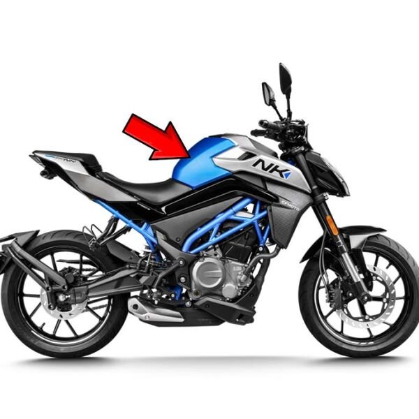 CFMoto 250NK 2023-2025 Sağ Depo Yanı Arka Grenajı Paneli Mat Mavi A