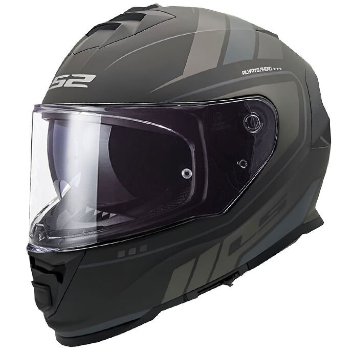 LS2 Storm 2 Fıst Mat Siyah Kask