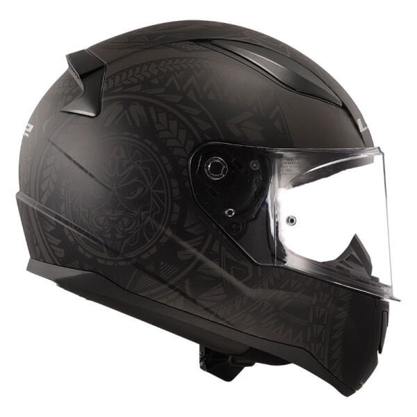 LS2 Rapıd 2 Takaroa Mat Siyah Kask