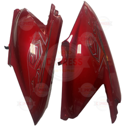 Moto Express YAN KAPAK PLEASURE KIRMIZI