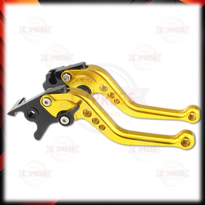 Yamaha MT07 2014-2024 Sağ Sol Spor Fren ve Debriyaj Maneti Kolu Gold