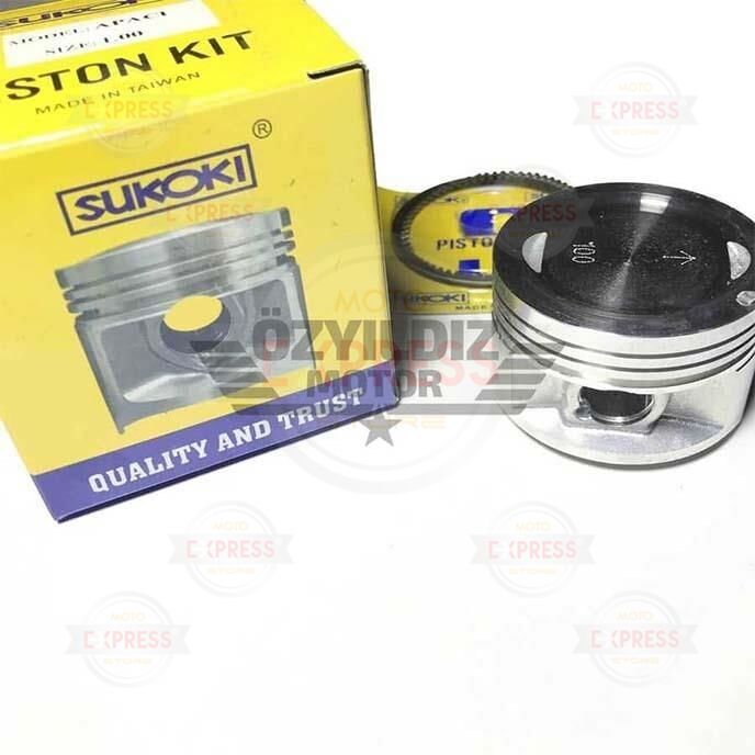 1.50mm Tvs Apache RTR150 2007-2016 58.50mm Piston Segman Kit Sukoki