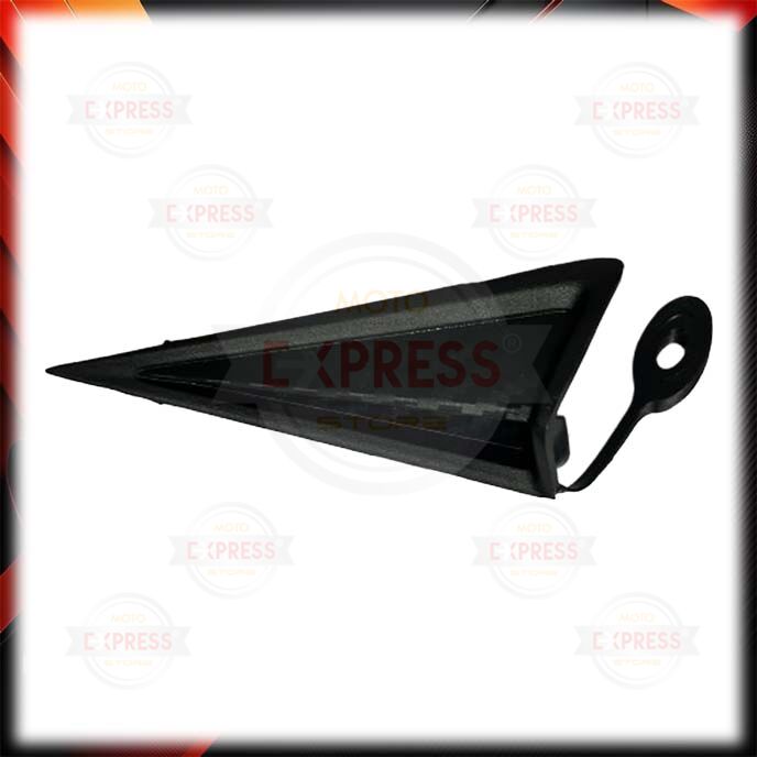 Tvs Ntorq125 Sol Ön Grenaj Üstü Küçük Dekoratif Kapak Karbon Siyah