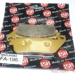 Moto Express KANUNİ DİSK BALATASI FA 196 TK TW