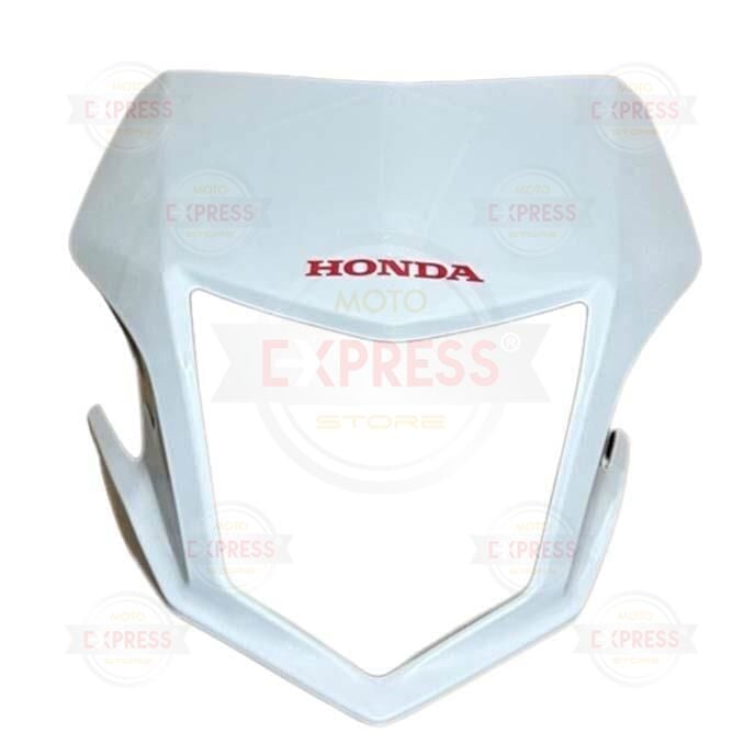 Honda CRF250L 2012-2020 Beyaz Far Siperlik Çerçevesi Muhafazası Grenajı A