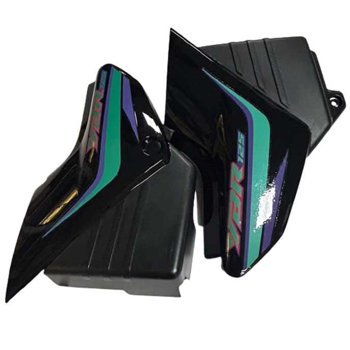 Yamaha YBR125 2001-2011 Eski Model Siyah Yan Kapak Sağ Sol Dizlik Grenajı Ys