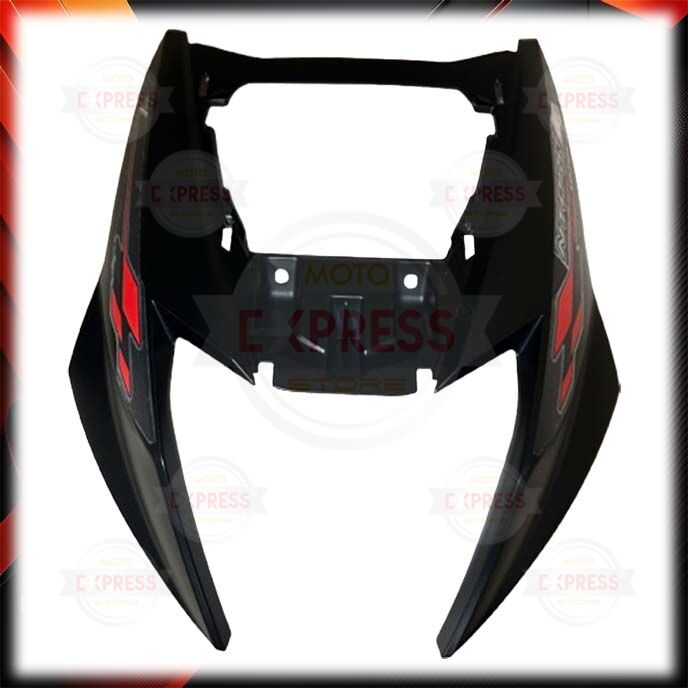 Tvs Ntorq125 Ön Göğüs Far Çerçevesi Grenajı Mat Siyah-Kırmızı